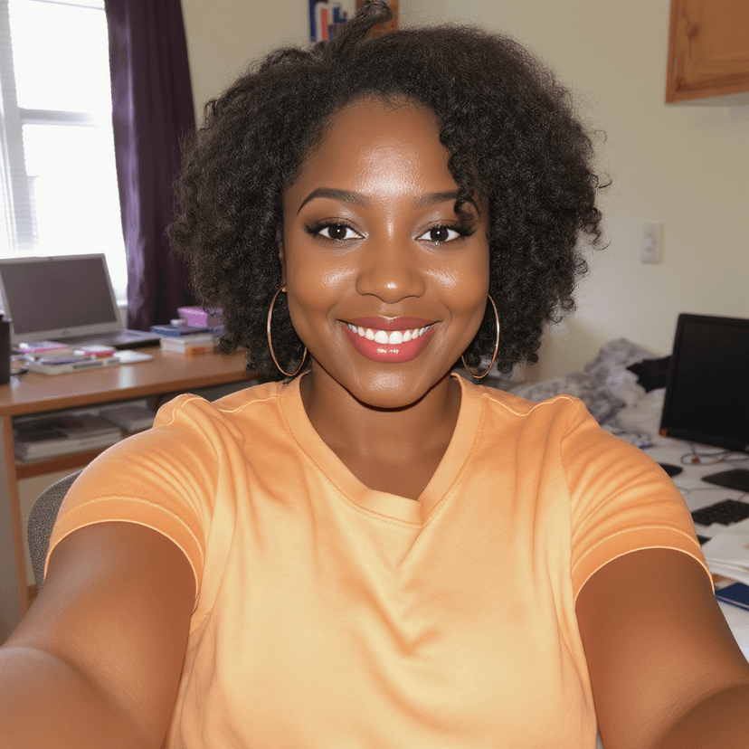 Original selfie photo